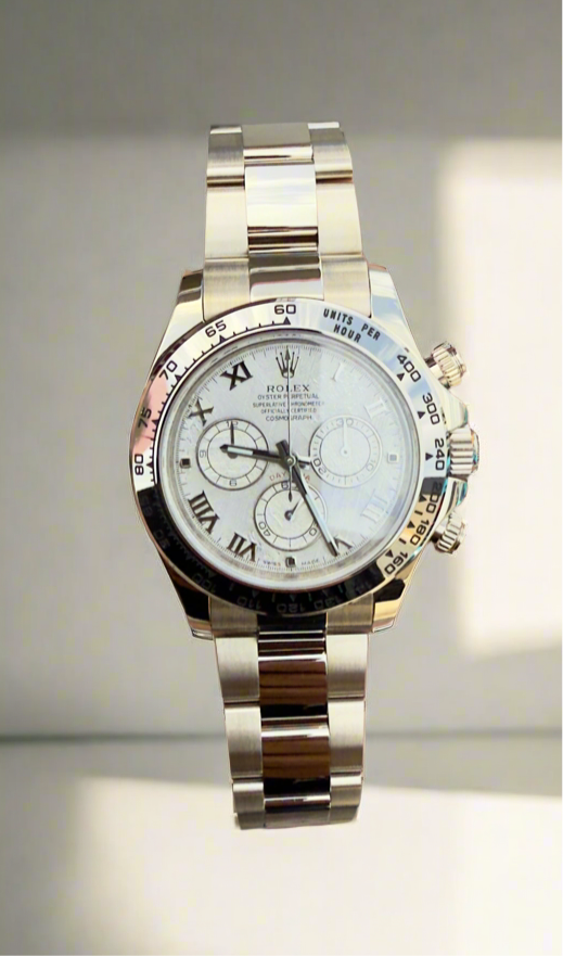 WHITE GOLD WATCH PLATING