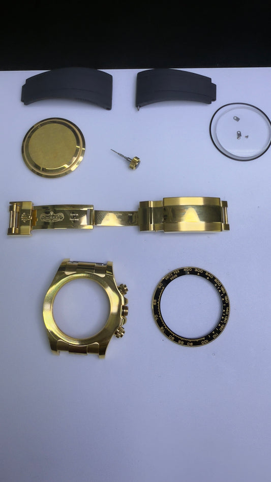 YELLOW AND ROSE GOLD Watch Plating Service for OF watch