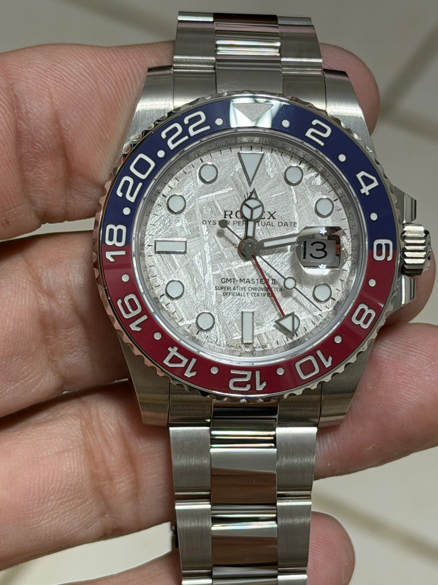WHITE GOLD WATCH PLATING